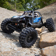Load image into Gallery viewer, RC Truck UTB18 Capra 4WS 1/18th 4x4 RTR (Comes with Everything Needed to Run), Blue, AXI-1750T1