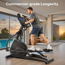Load image into Gallery viewer, Niceday Elliptical Exercise Machine - Black + Gold