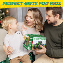 Load image into Gallery viewer, Remote Control Tractor Toys, Light Up Farm Monster Trucks Toy, 2.4 Ghz RC Tractor Toys