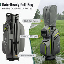 Load image into Gallery viewer, uniHimal Golf Cart Bag, 15 Way Organizer Divider Top with Handles