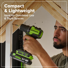 Load image into Gallery viewer, GREENWORKS 24V (8-TOOL) Combo (Drill, Impact Driver, Circular Saw, Reciprocating Saw, Jigsaw, Multi-Tool, Sander, Flashlight), 4.0Ah + (2) 2.0Ah (Power Bank) Batteries, (2) Cables, 65W Rapid Charger