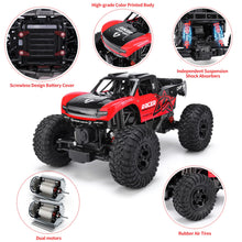 Load image into Gallery viewer, RC Trucks 4x4 Offroad Waterproof - 1:12 Scale Large Amphibious Remote Control Car, Dual Motors Crawler Vehicle, Monster Toys
