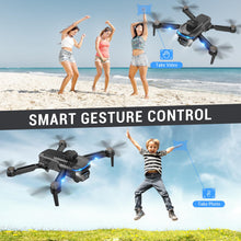 Load image into Gallery viewer, MSMV 4K HD Camera Drones, Wireless RC Flight Gyroscopes & Governors,Black