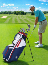 Load image into Gallery viewer, Sturdum Lightweight 7 Way Golf Stand Bag for Men Women, Upgrade Base