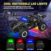 Load image into Gallery viewer, Remote Control Car for Kids 3 4 5 6 7+, 20 KM/H High-Speed RC Cars with LED Lights, 2.4GHz 2WD Monster Truck Toys