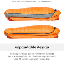 Load image into Gallery viewer, Big Agnes Torchlight EXP - Ultralight Sleeping Bag, 0 Degree, Small