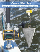 Load image into Gallery viewer, BLUEWING 3lb Box Pyramid Sinkers Lead Fishing Weights for Saltwater, 3oz, 16 Pack