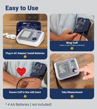 Load image into Gallery viewer, A&D Medical Multi-User Blood Pressure Monitor for Home Use UA-767FAC – White