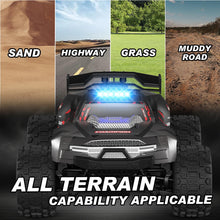Load image into Gallery viewer, 1:18 Scale All Terrain RC Cars, 40km/h High Speed Remote Control Car, 2.4Ghz RC Car Toys Gifts for Kids and Adults, 4WD Electric Vehicle