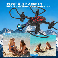 Load image into Gallery viewer, Sozun Drone with Camera 1080P HD, Mini RC Quadcopter for Kids & Adults