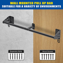 Load image into Gallery viewer, Kipika Heavy Duty Wall Mounted Pull Up Bar (32" Straight Type)