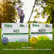 Load image into Gallery viewer, Polara Extra Distance Self-Correcting Golf Balls, Yellow, 12 Pack