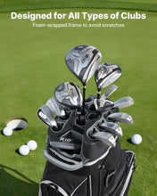Load image into Gallery viewer, VEVOR Golf Cart Bag, 14 Way Top Divider Organizer, Golf Club Bag with Full-Length Divider, Storage Pockets, Shoulder Strap, Rain Hood, Smooth Zippers, High-Strength 900D Polyester for Men & Women