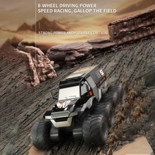 Load image into Gallery viewer, Amphibious Remote Control Car, 8WD RC Cars, 2.4GHz Remote Control Boat, Waterproof Off Road RC Monster Truck (Yellow)