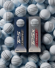 Load image into Gallery viewer, TaylorMade Golf 2024 TP5x Stripe Golf Balls, 360° Alignment, White, 1 Dozen