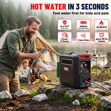 Load image into Gallery viewer, Portable Shower Propane Water Heater,All-in-1 Camping Outdoor ShowerStation