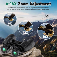 Load image into Gallery viewer, Sogries 6-16x40 Zoom Binoculars for Adults High Powered Alaska Cruise Ship