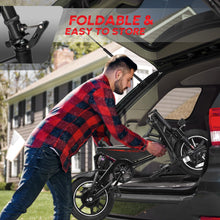 Load image into Gallery viewer, Electric Bike for Adults,14" Folding Electric Bicycle 350W 36V 6AH Battery w/Dul Shock Absorber, Foldable Commuter City Ebike