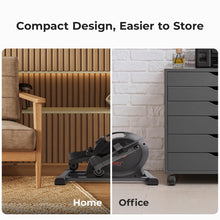 Load image into Gallery viewer, Sunny Health & Fitness Smart Under-Desk Elliptical Trainer, Mini Pedal Equipment for Senior Low-Profile Workout, Cycle Cardio Training at Home/Office, Free SunnyFit App Bluetooth Connect - SF-E324029