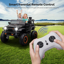 Load image into Gallery viewer, 24V 2 Seater Kids Ride On Car, 4 Wheeler Truck Ride On Toys for Big Kids with 5.5MPH Max Speed, Black