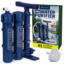Load image into Gallery viewer, Trailgo Pro Portable Water Filter for Camping - Water Purifier Survival