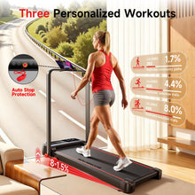 Load image into Gallery viewer, RHYTHM FUN Treadmill with Incline - Deep Black