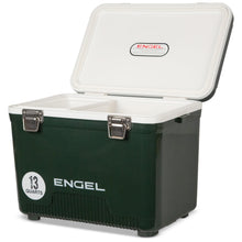 Load image into Gallery viewer, ENGEL UC13 13qt Leak-Proof, Air Tight, Drybox Cooler and Small Hard Shell Lunchbox for Men and Women in British Racing Green