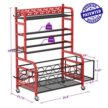 Load image into Gallery viewer, VOPEAK Weight Rack for Dumbbells ,Strength Training Equipment with Wheels