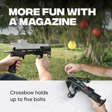 Load image into Gallery viewer, BALLISTA BAT Compound Mini Crossbow with Magazine, 300 FPS, 130 lb