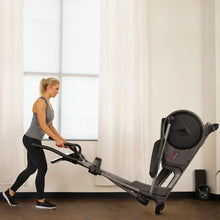Load image into Gallery viewer, Sunny Health & Fitness Programmable Electro-Magnetic Elliptical Machine - Silver
