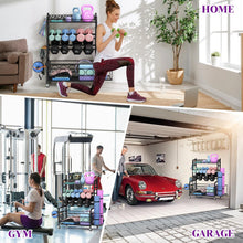 Load image into Gallery viewer, Dumbbell Rack,VOPEAK Weight Rack for Dumbbells Rack Stand only with Wheels