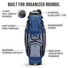 Load image into Gallery viewer, ASK ECHO T-Lock 3.0 Golf Cart Bag, Quiet 14-Way Full-Length Divider