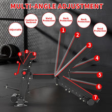 Load image into Gallery viewer, Adjustable Weight Bench - Utility workout Benches for Exercise, Free Installation Design for Portable Fitness Strength Training Equipment at Home Gym