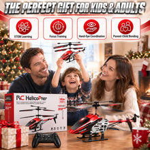 Load image into Gallery viewer, WANJUBOBO Remote Control Helicopter, RC Helicopter for Kids & Adults, Red