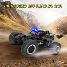 Load image into Gallery viewer, Remote Control Car for Kids 3 4 5 6 7+, 20 KM/H High-Speed RC Cars with LED Lights, 2.4GHz 2WD Monster Truck Toys