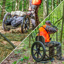 Load image into Gallery viewer, Kill Shot Throne Steel Hunting Chair, Game Cart, Shooting Rest, 500 lb Cap