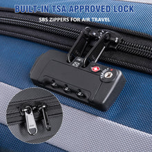 Load image into Gallery viewer, Travel Golf Bag with TSA Lock, Hard Case Top, 1680D Oxford Fabric, Blue