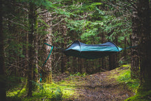 Load image into Gallery viewer, Lawson Hammock Blue Ridge Strap Bundle Tent Hammock Camping, Forest Green Hammock & Strap Set