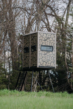 Load image into Gallery viewer, Striker Box Blind W/Elite 5' Tower/Steel WALL CONSTUCTION/Cracked MUD CAMO
