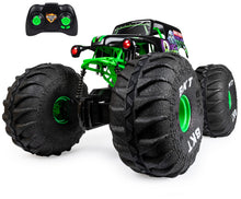 Load image into Gallery viewer, Monster Jam, Official Mega Grave Digger All-Terrain Remote Control Monster Truck with Lights, 1:6 Scale, Kids Toys