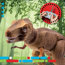 Load image into Gallery viewer, Remote Control RC T Rex Dinosaur Electronic Toy Action Figure Moving & Walking Robot w/Roaring Sounds & Chomping Mouth