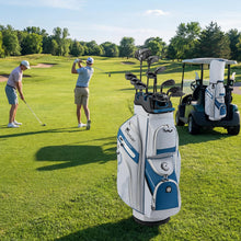 Load image into Gallery viewer, Tangkula Golf Cart Bag, 14-Way Full Length Dividers, Navy
