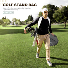 Load image into Gallery viewer, uniHimal Lightweight 7-Way Golf Stand Bag for Men & Women (Gray)