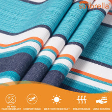 Load image into Gallery viewer, Lazy Daze Sunbrella Fabric Hammock with 13FT Arc Wood Hammock Stand