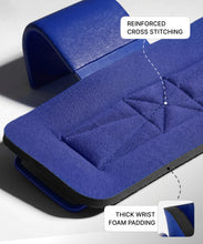 Load image into Gallery viewer, DMoose Fitness Weight Lifting Hooks (Pair) for Deadlifts (All Blue)