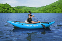 Load image into Gallery viewer, Hydro-Force Cove Champion X1 Inflatable Kayak Set 9'