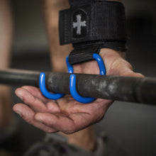 Load image into Gallery viewer, Harbinger Lifting Hooks - Black/Blue