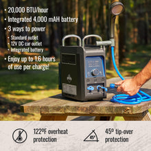 Load image into Gallery viewer, Hike Crew Propane Water Heater & Shower Pump, Portable Hot Water Camping