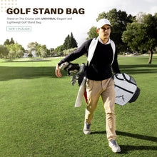 Load image into Gallery viewer, uniHimal Lightweight 7-Way Golf Stand Bag for Men & Women (White)