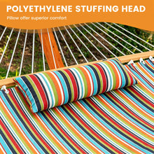 Load image into Gallery viewer, Lazy Daze Sunbrella Fabric Hammock with 13FT Arc Wood Hammock Stand